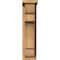 Ekena Millwork New Brighton Smooth Corbel w/Backplate, Western Red Cedar, 5 1/2"W x 10"D x 22"H COR06X10X22NEB01SWR - alternate 2